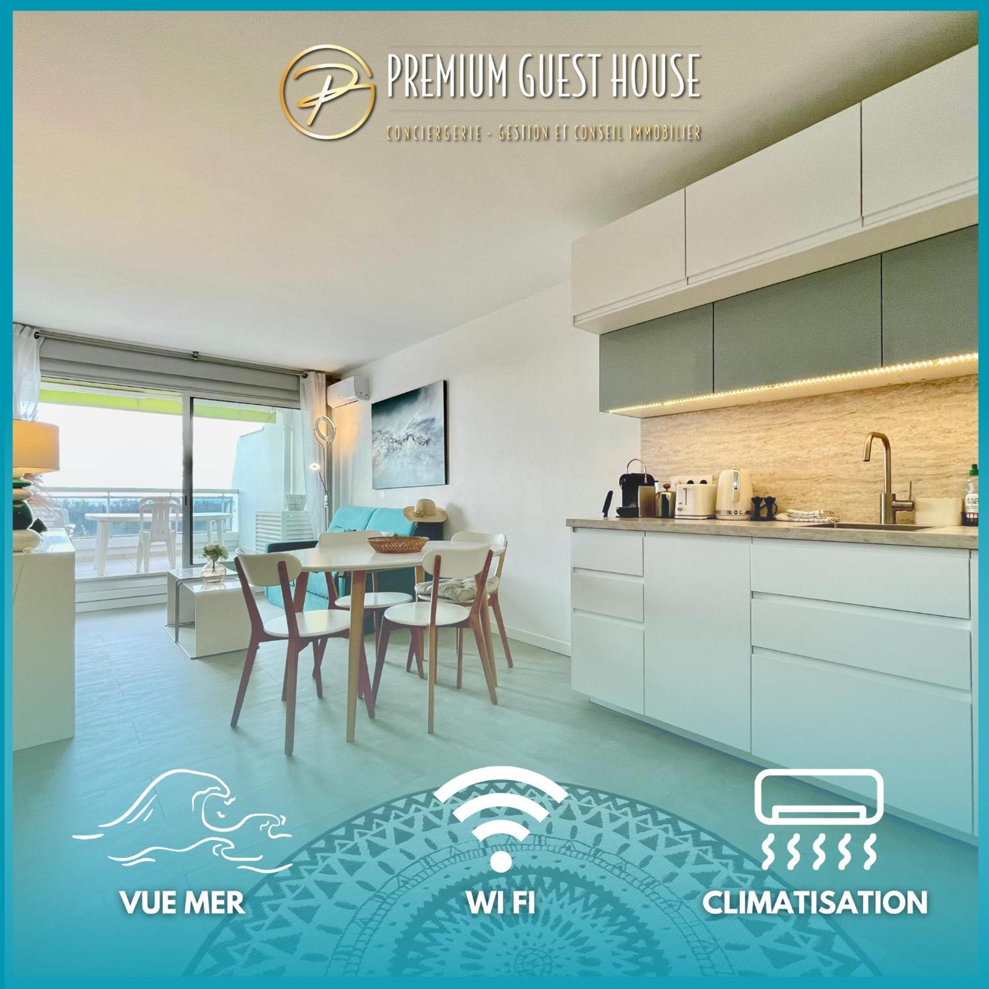 Pgh N25 - Vue Mer, Premiere Ligne & Parking Prive La Grande-Motte Exterior photo